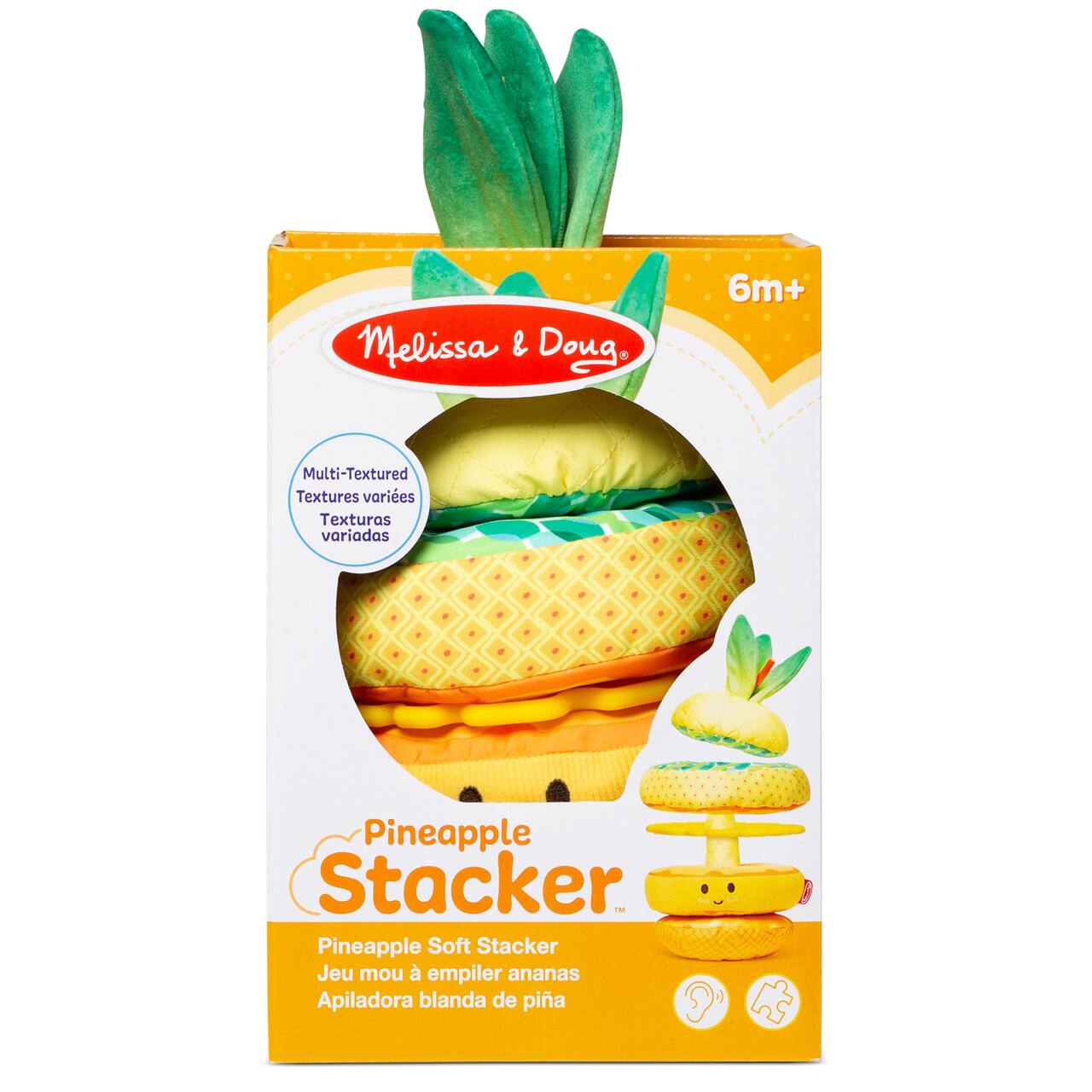 Melissa & Doug® Pineapple Soft Stacker Play Set